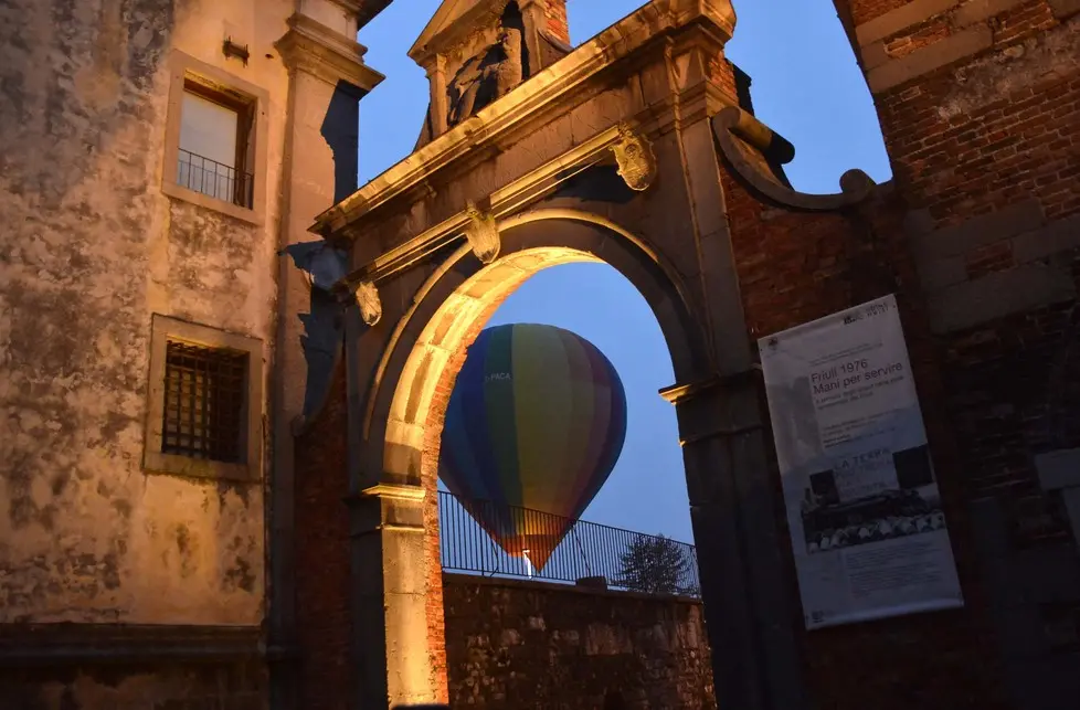 Udine 23 Febbraio 2017 mongolfiera Copyright Petrussi Foto Press Turco Massimo