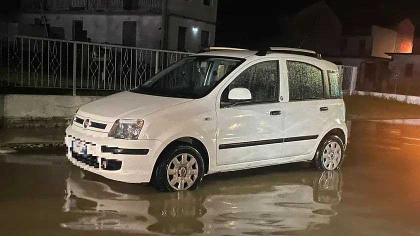 Strade trasformate in fiumi a San Giorgio della Richinvelda