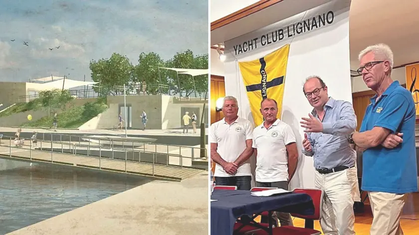 Il vicegovernatore Mario Anzil è intervenuto a Lignano sul progetto per Porto Casoni, sul quale la Regione ha stanziato 5 milioni di euro