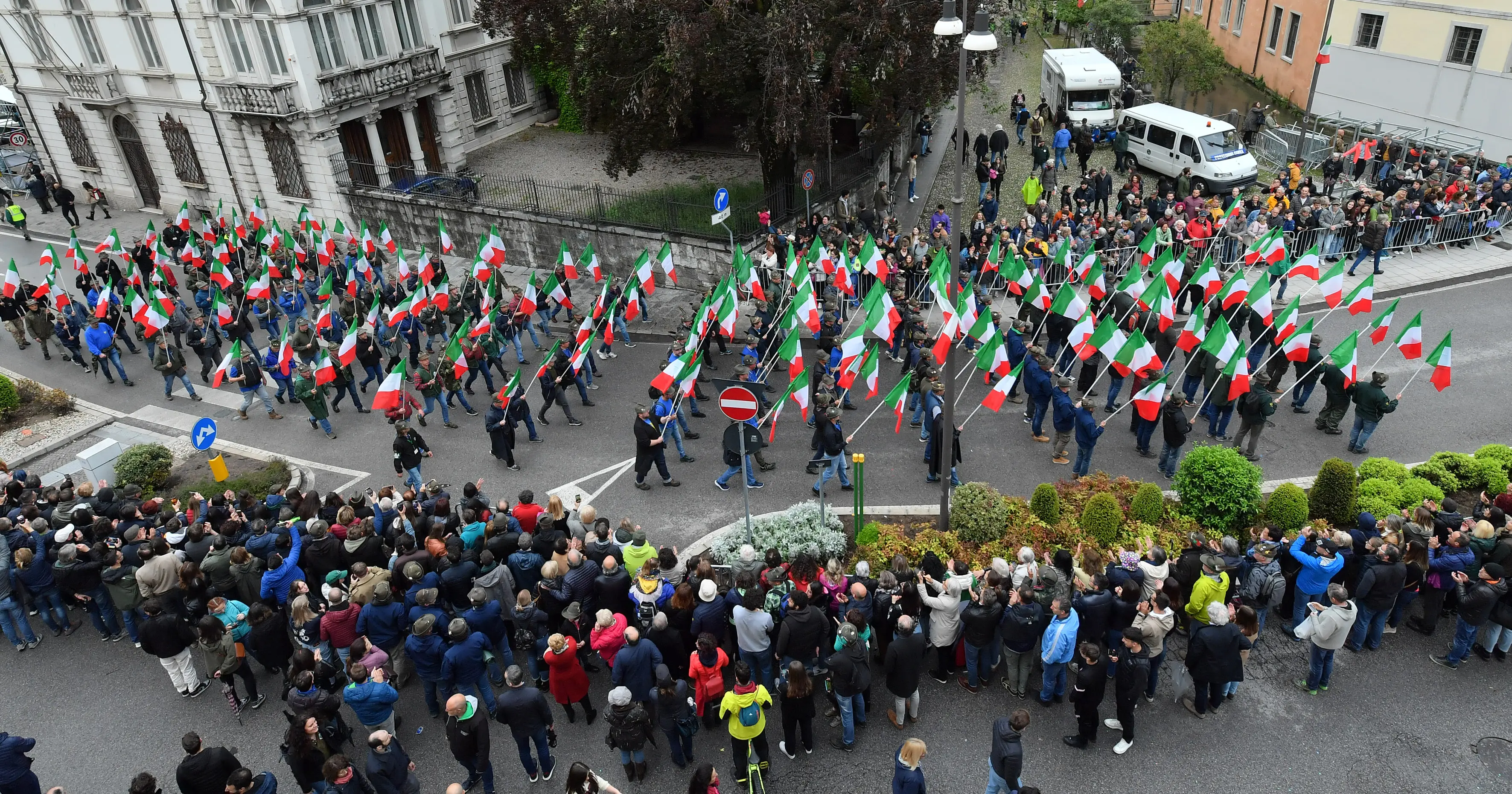 Udine 14 Maggio 2023. Sfilata Adunata Alpini. © Foto Petrussi