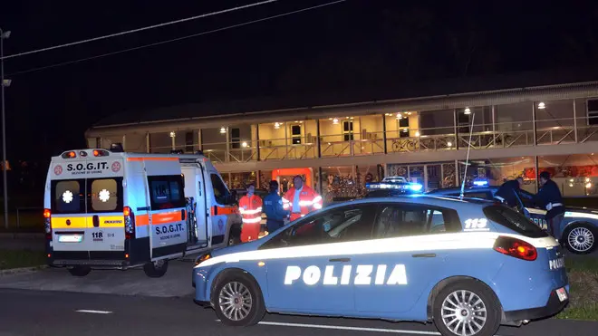 Udine 19 Maggio 2014 inseguimento e suicidio Copyright Petrussi FotoTurco Massimo