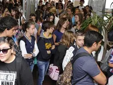 Udine 10 Settembre 2012.Primo Giorno di scuola anno scolastico 2012/2013 Percoto .Telefoto Copyright Petrussi Foto Press/Serratore