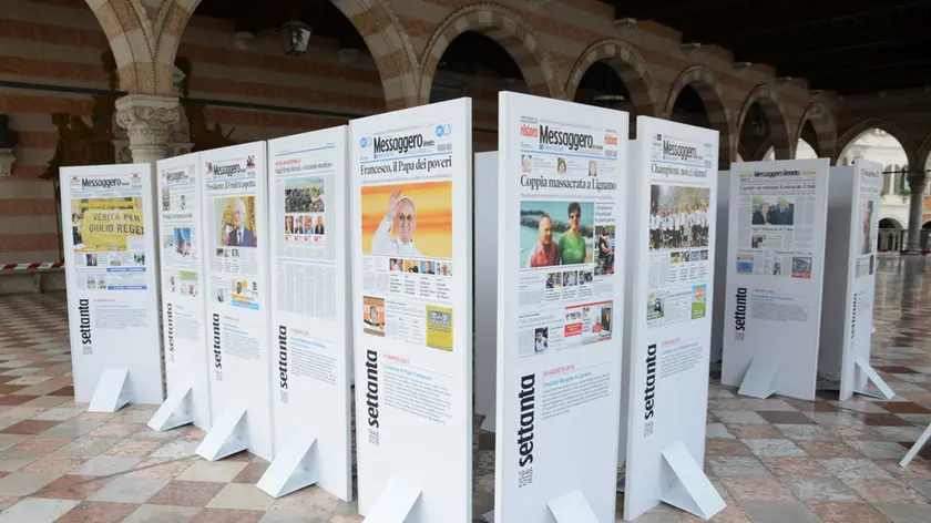 Udine 4 Maggio 2016. allestimento morsa mvi Foto Press - Massimo Turco