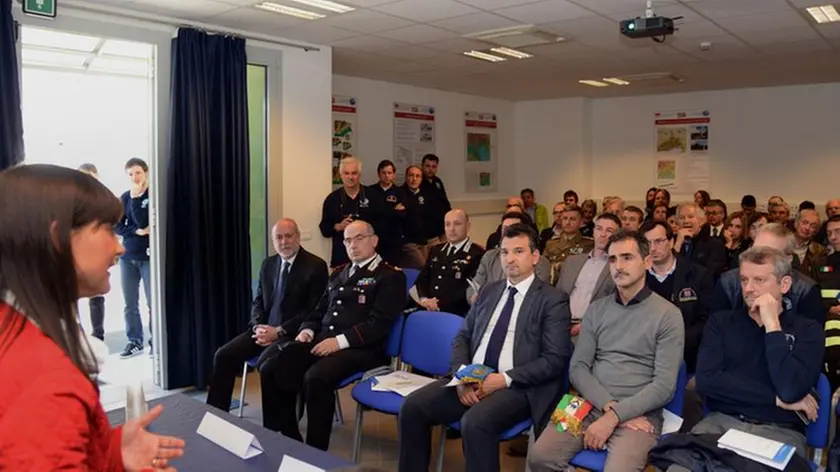Udine 19 aprile 2016 inaugurazioen centro ricerche OGS © Petrussi Foto Press - Massimo Turco