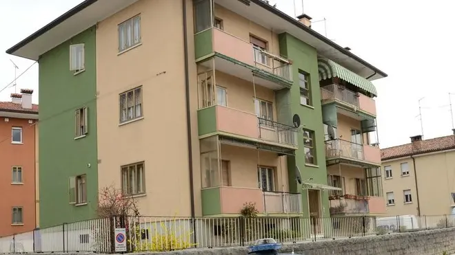 Udine 08 Aprile 2013 omicidio di via buttrio casa via strassoldo 2 Copright Petrussi Foto Press /turco