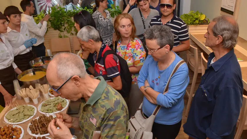 Udine 26 Gennaio 2016 vegano inaugurazione Petrussi Foto Press / Massimo Turco