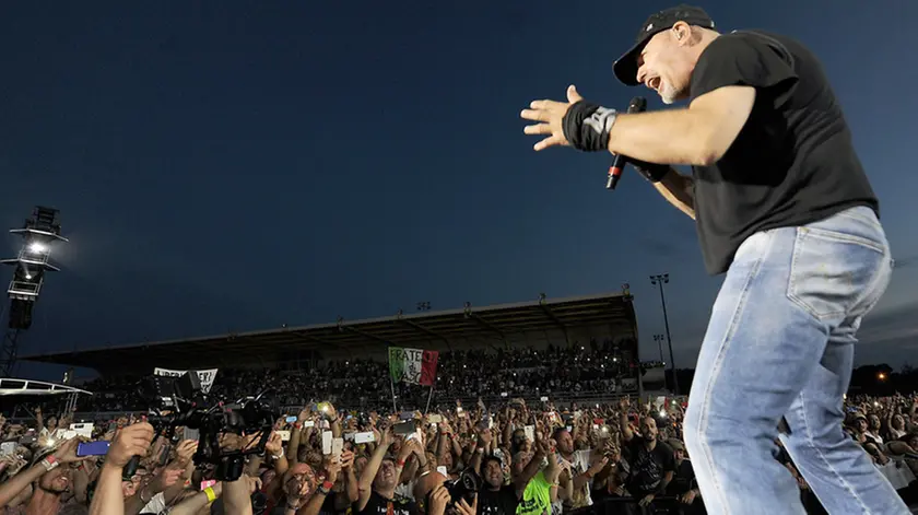 Lignano 18 giugno 2016. Concerto Vasco. Petrussi Foto Press / Diego Petrussi