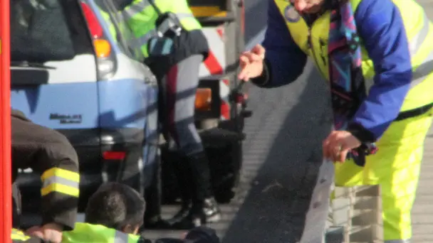 FOTO MISSINATO - INCIDENTE A PONTE DELLA DELIZIA