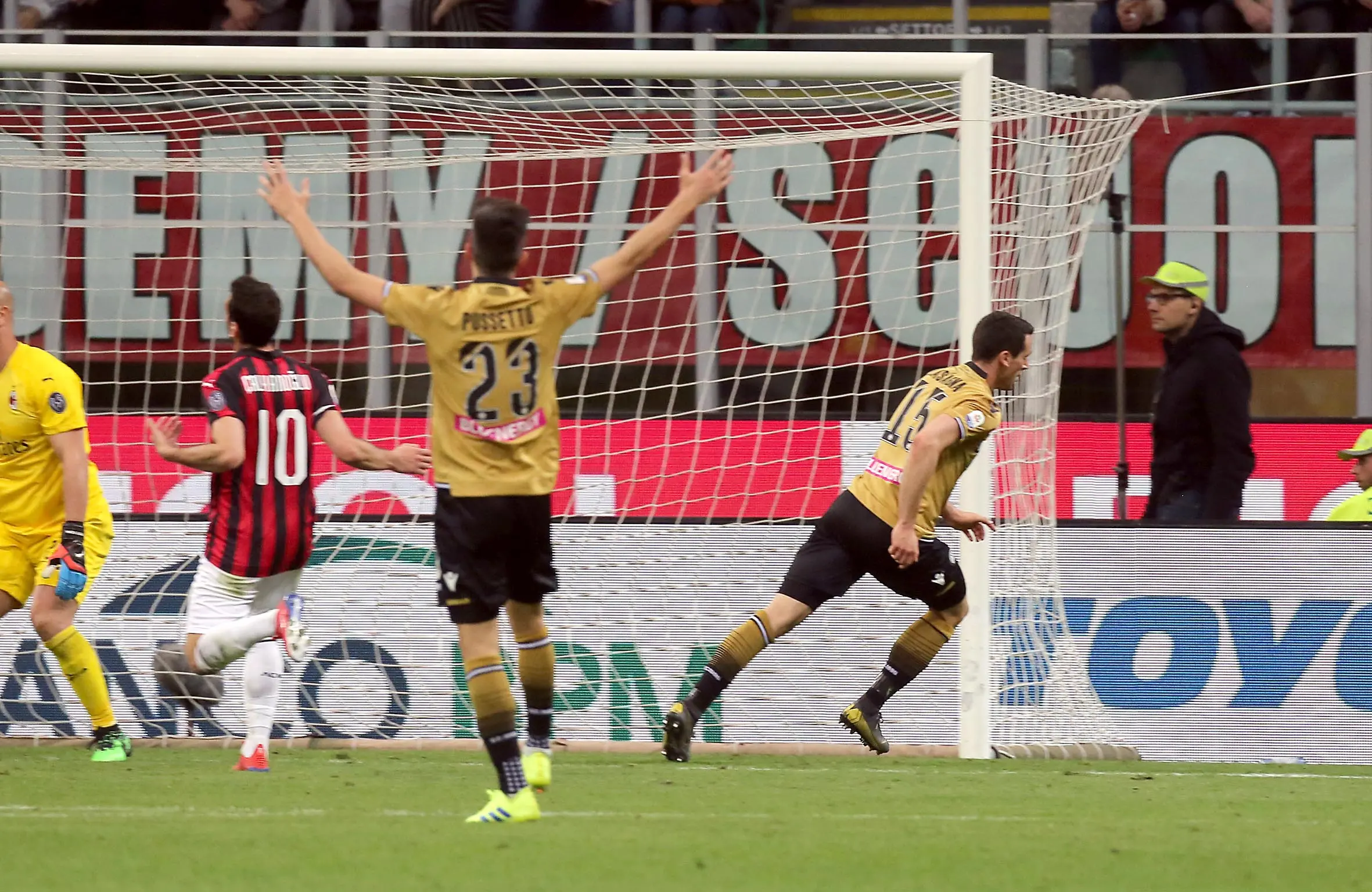 Milano 2 Aprile 2019. Calcio Serie A. Milan- Udinese. © Foto Petrussi