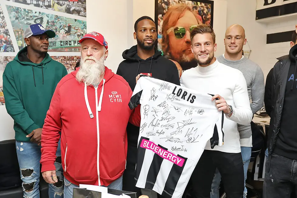 Udine 22 Novembre 2018 Inaugurazione locale tifosi curva nord © Petrussi - Bressanutti