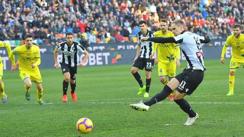 Udine 17 Febbraio 2019. Calcio Serie A. Udinese-Chievo Verona. © Foto Petrussi