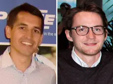 COMBO Vittime incidente elicottero in Canada A SINISTRA Heiner junior Oberrauch, detto Heinzl, 29 anni, figlio di Georg, fondatore dei negozi di articoli sportivi Sportler, a DESTRA Andreas junior Widmann, 35 anni, imprenditore dell'abbigliamento sportivo, figlio di Heinrich Widmann, fondatore della Texmarket