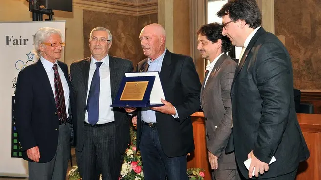 Udine 13/05/2011 Castello di Udine, Premio Fair Play. Premio alla memoria di Enzo Bearzot. Copyright telefoto PFP Photo Agency
