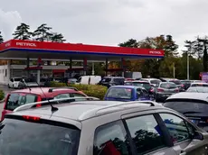 Code per il pieno a Lipizza in una foto di repertorio