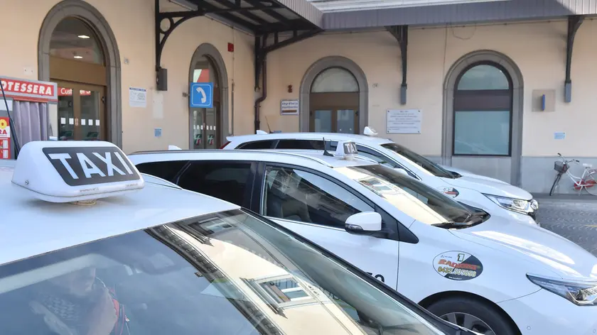 I taxi in stazione a Udine