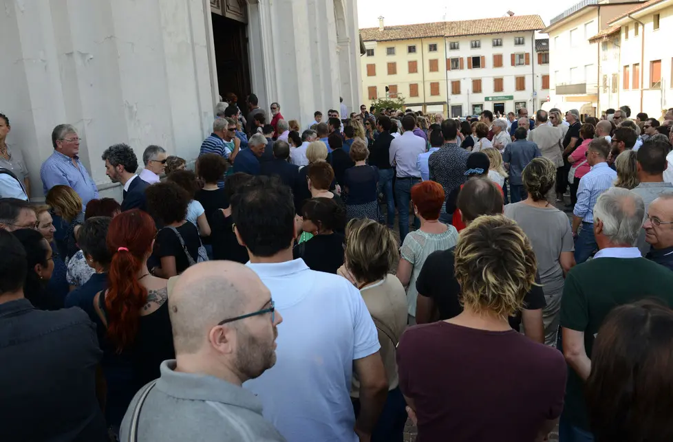 Pagnacco 1 Luglio 2015. funerale sara @ Petrussi Foto Turco Massimo