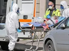 Lasorte Trieste 09/04/20 - Via del Molino a Vento, Casa di Riposo La Primula, Evacuazione Anziani Covid 19, Emergenza Coronavirus