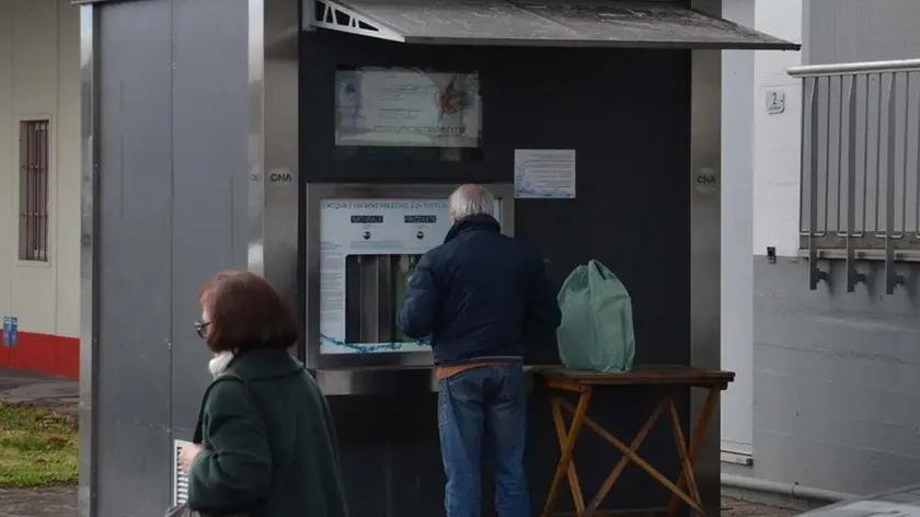 Udine 22 Gennaio 2015. casa dell'acqua cussignacco Foto Agenzia Foto Petrussi/Turco