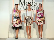 Lignano 2 Agosto 2013. Moda d'Autore, Sfilata e premiazione vincitore concorso Messaggero Veneto. Telefoto Copyright Petrussi Foto Press / Diego Petrussi