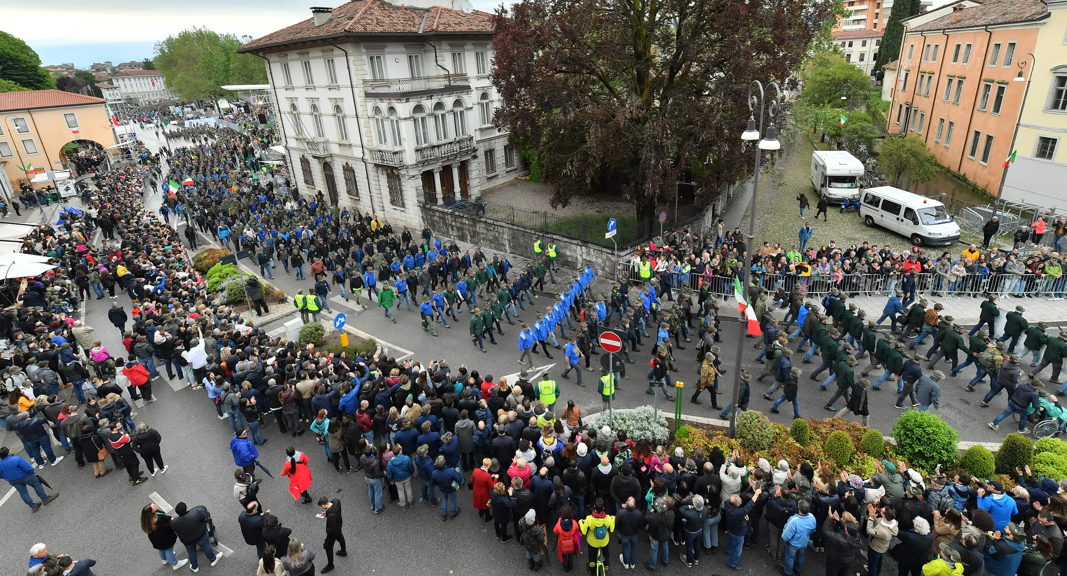 Udine 14 Maggio 2023. Sfilata Adunata Alpini. © Foto Petrussi