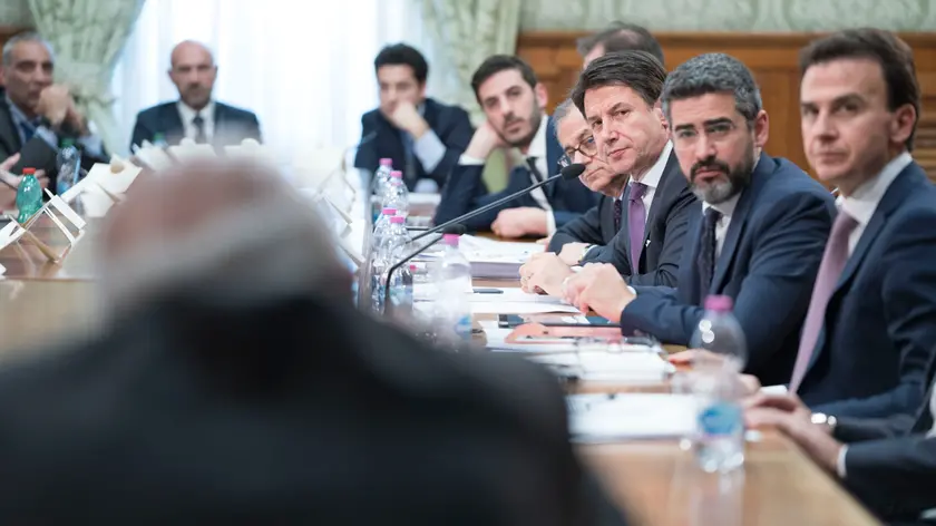 Giuseppe Conte incontra le associazioni dei truffati a Palazzo Chigi