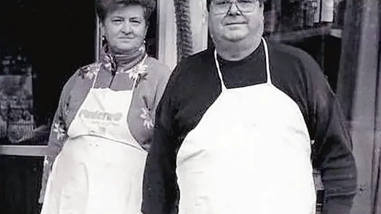 Valeria Tubaro con il marito Francesco Romanello