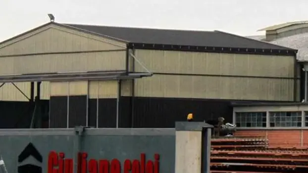 Lo stabilimento della “Giuliane Dmp” a Mortesins di Ruda: nel 2015 la dichiarazione di fallimento