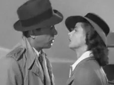 Un'immagine del film Casablanca