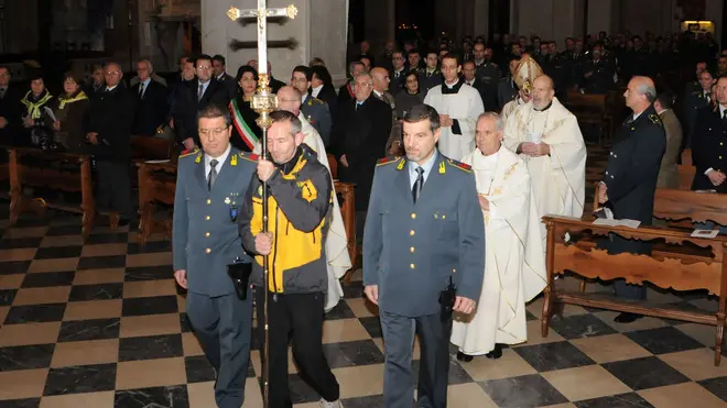 Udine 14 dicembre 2011 messa GDF Copyright PFP/Turco