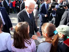 GoriziA 26 Ottobre 2016. Visita Presidente Mattarella. Cerimonia al Parco della Rimembranza ed al Lapidario. © Foto Petrussi / Andrea Bressanutti