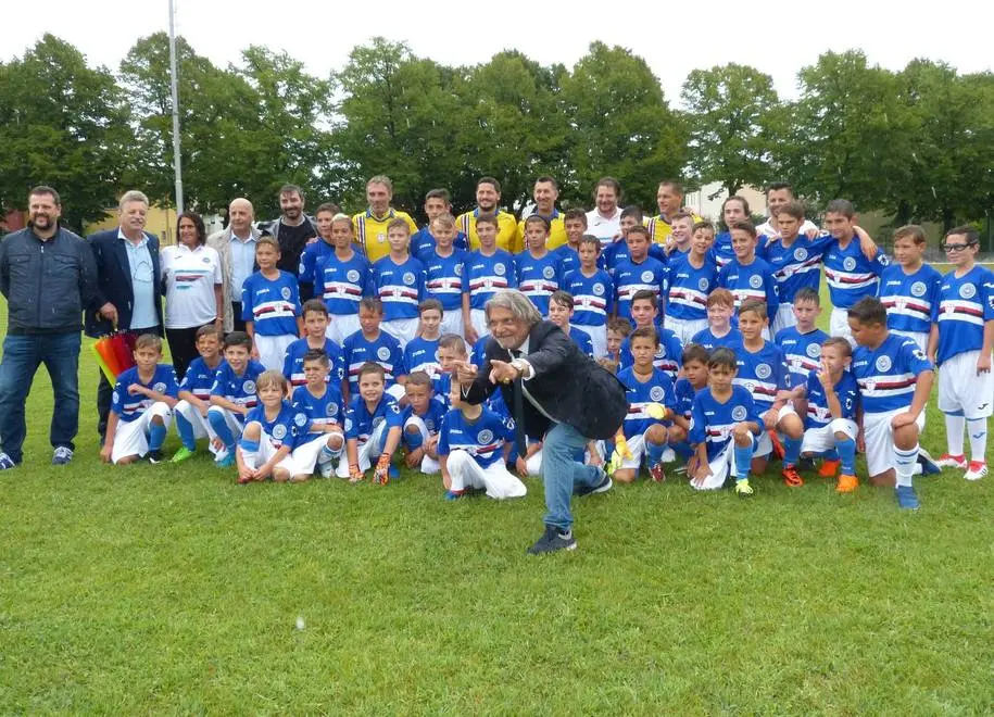 Bumbaca Gorizia 26_08_2018 Farra visita Ferrero presidente Sampdoria © Fotografia di Pierluigi Bumbaca