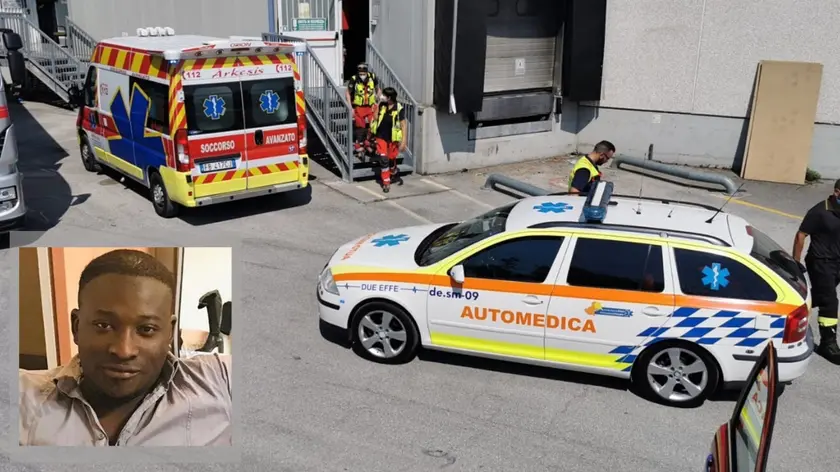 Il luogo dell'incidente e, a sinistra, Bagna Lare: avrebbe compiuto 31 anni il 23 luglio