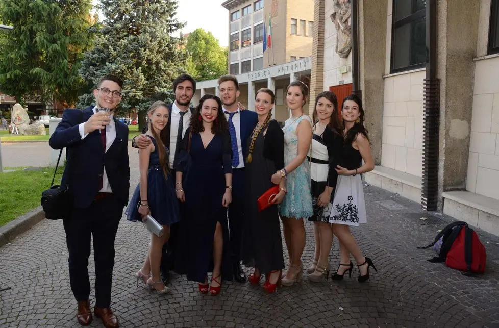 Udine 29 Maggio 2015 matura partenza per la serata infinita © Foto Petrussi TURCO MASSIMO