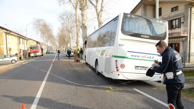 Udine 23 Marzo 2013 incidente Copyright press Turco
