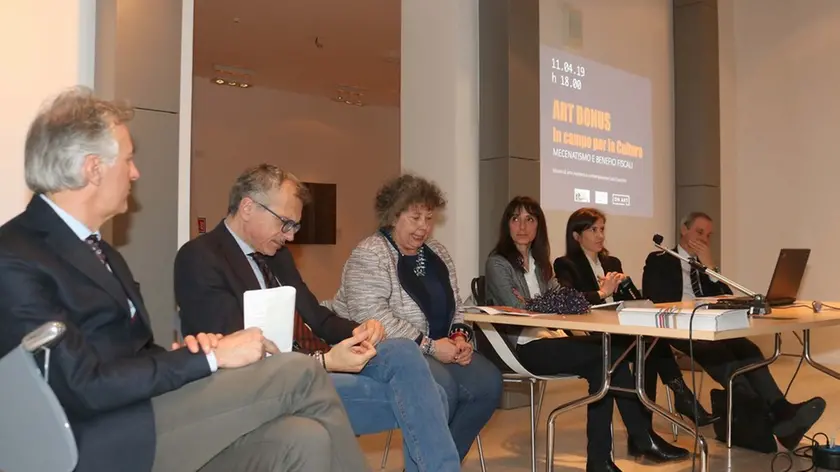 Udine 11 Aprile 2019 In campo per la cultura mecenatismo e benefici fiscali casa cavazzini ©Foto Petrussi