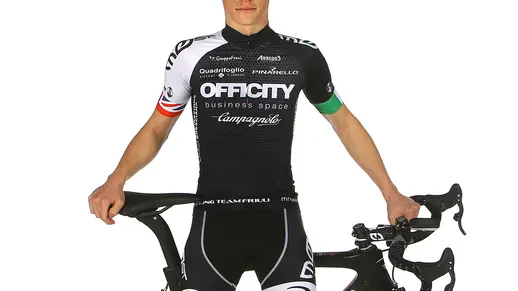 27/02/15 - Mansue (Tv) - Presentazione Cycling Team Friuli 2015 - Foto ufficiali - nella foto: Matteo Fabbro © Riccardo Scanferla