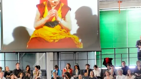 Udine 22 Maggio 2012. Incontro con il Dalai Lama. Telefoto Copyright Petrussi Foto Press /Diego Petrussi