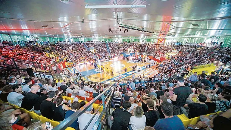 2022. Basket A2 Apu. Palasport Carnera. © Foto Petrussi