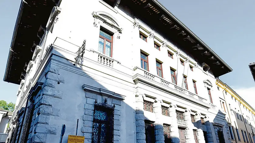 Palazzo Antonini-Maseri sede della Fondazione Friuli che lunedì ospiterà la nostra redazione