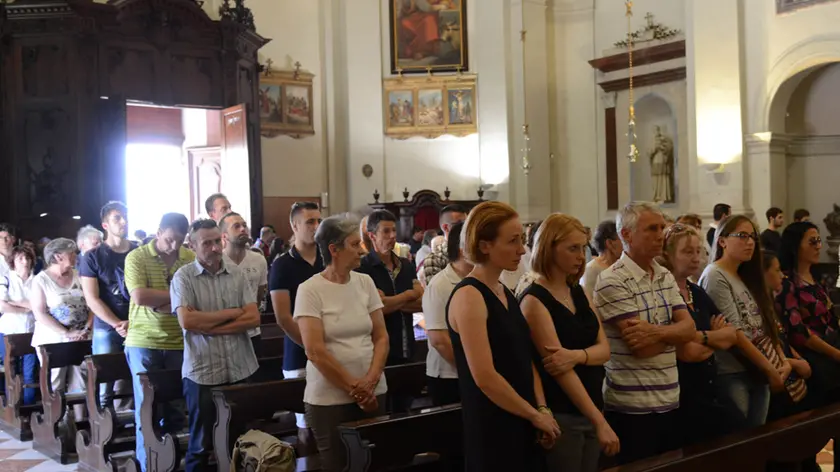 Tricesimo 08 Giugno 2015 funerale zampa © Foto Petrussi Foto Press - Massimo Turco