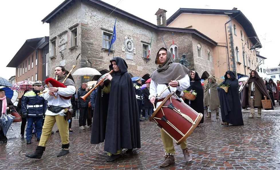 Cividale 6 Gennaio 2018. Rievocazione storica. © Foto Petrussi