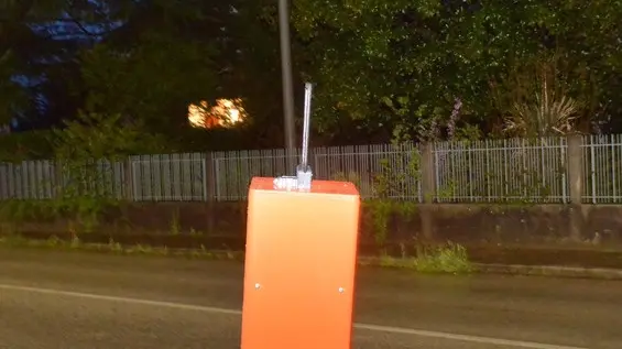 Udine 23 Aprile 2019 parcheggio borgo lumi Agenzia Petrussi foto Turco