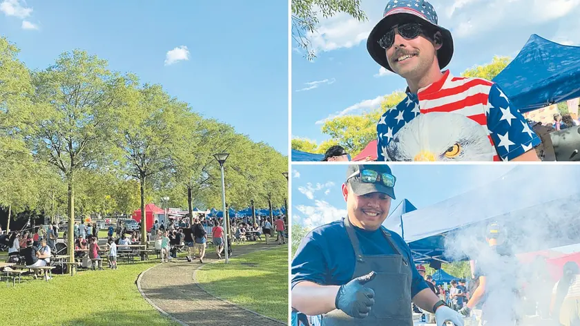 Alcune istantanee della festa in base, ad Aviano, per la festa dell’indipendenza americana