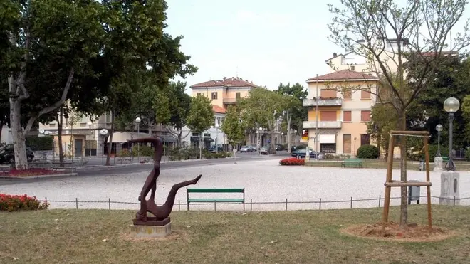 Bumbaca Gorizia Città deserta, Parco Rimembranza