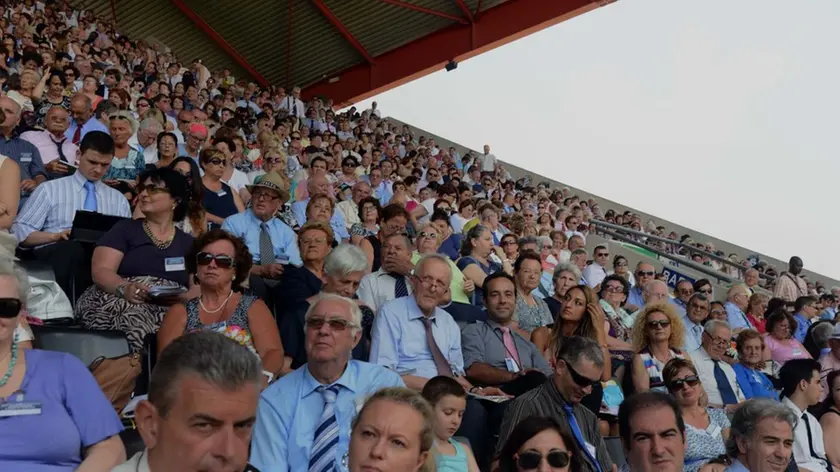 Udine 25 Giugno 2016 testimoni di geova Copyright Petrussi Foto Press / TURCO