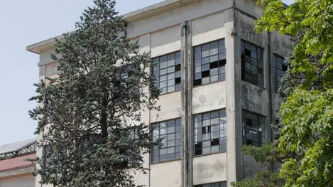 Bonaventura Monfalcone-18.07.2018 Ex fabbrica Saint Gobain e tetti in amianto-Cervignano-foto di Katia Bonaventura