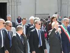 Gemona 6 maggio 2016. Visita Presidente Mattarella. Â© Foto Petrussi / Petrussi Diego