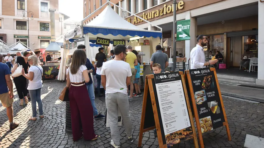 Udine 15 setembre 2018 caffe oro piazza duomo Agenzia Petrussi foto Massimo Turco
