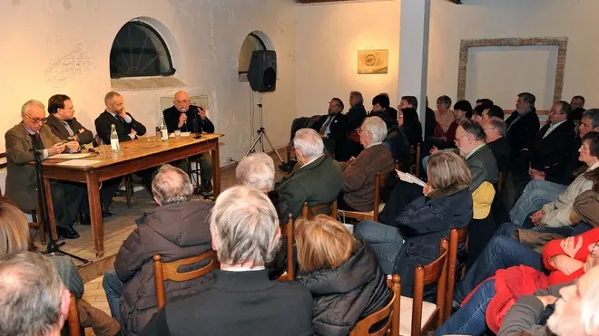 VillaCaccia di Lestizza 15 febbraio 2013 Agriturismo ai Colonos Dibattito sull' autonomia. La patria del Friuli. Per un Friuli più' Friulano. Copyright Foto Petrussi / Ferraro Simone