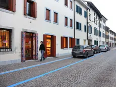 Udine 25 Febbraio 2010. Nuovi parcheggi in Via Grazzano.Telefoto Copyright / Foto Agency Anteprima